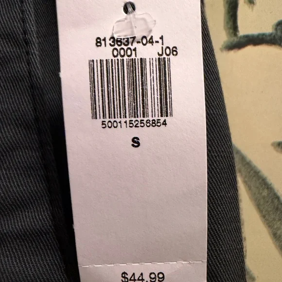 NWT Old Navy Charcoal Cargo Pants for Women - Picture 2 of 10